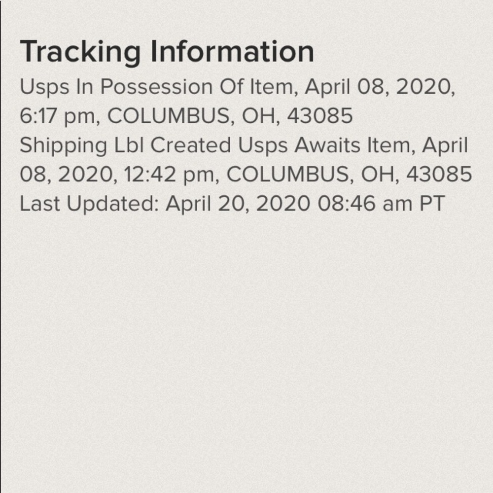Ship info